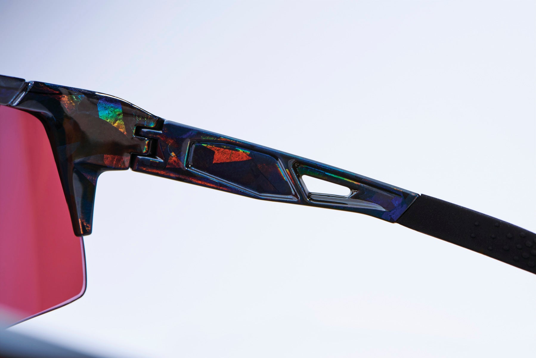 SPEEDCRAFT - Black Holographic - HiPER Blue Multilayer Mirror Lens